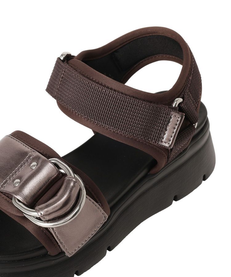 YECCA VECCA「バックルスポーツサンダル」|サンダル|