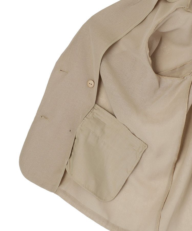 GARAGE OF GOOD CLOTHING「シアーメッシュハーフスリーブジャケット」|テーラードジャケット|