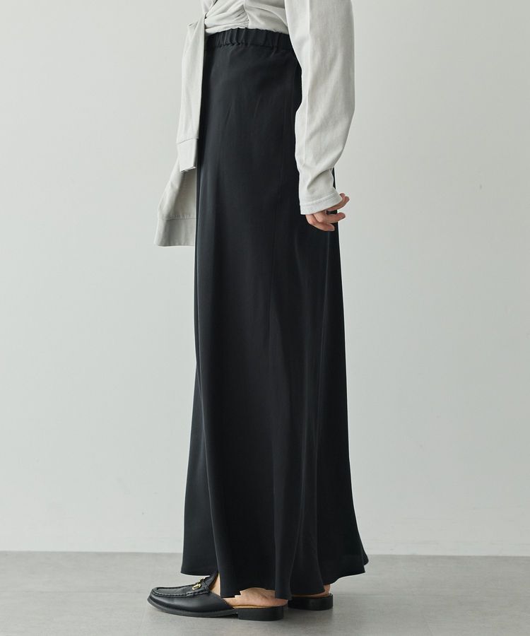 GARAGE OF GOOD CLOTHING「【日本製】キュプラフィブリルバイアスロングスカート」|スカート|