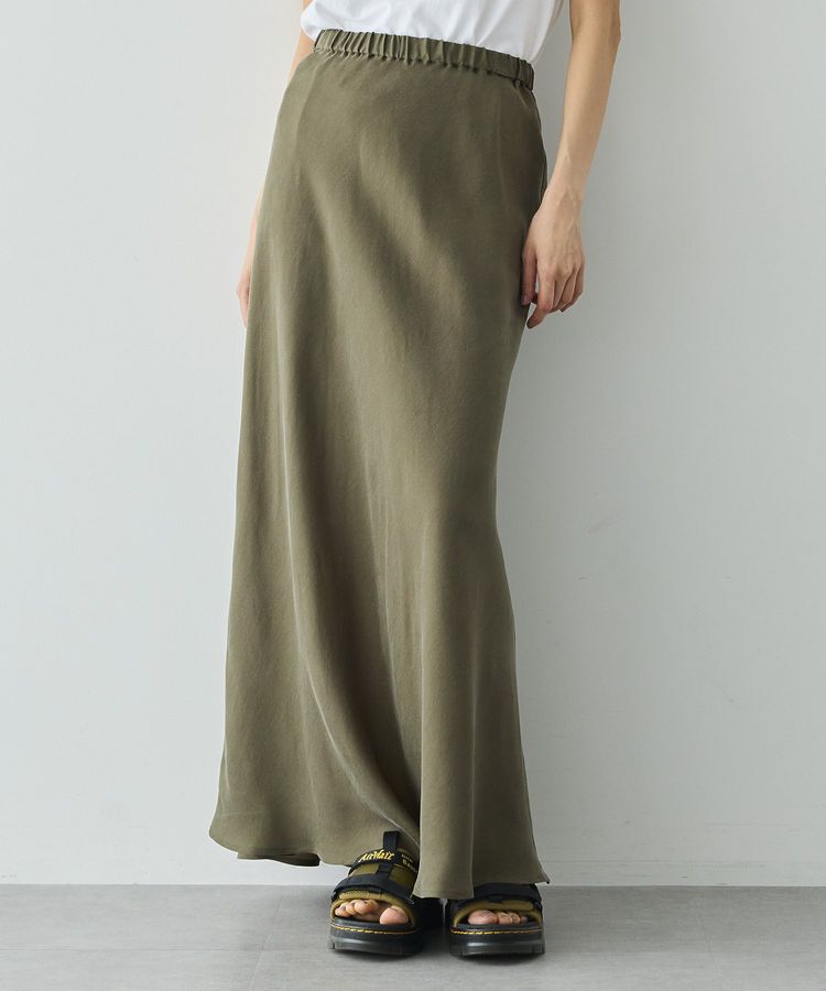 GARAGE OF GOOD CLOTHING「【日本製】キュプラフィブリルバイアスロングスカート」|スカート|