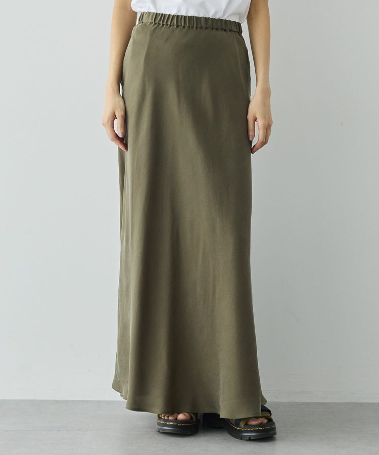 GARAGE OF GOOD CLOTHING「【日本製】キュプラフィブリルバイアスロングスカート」|スカート|