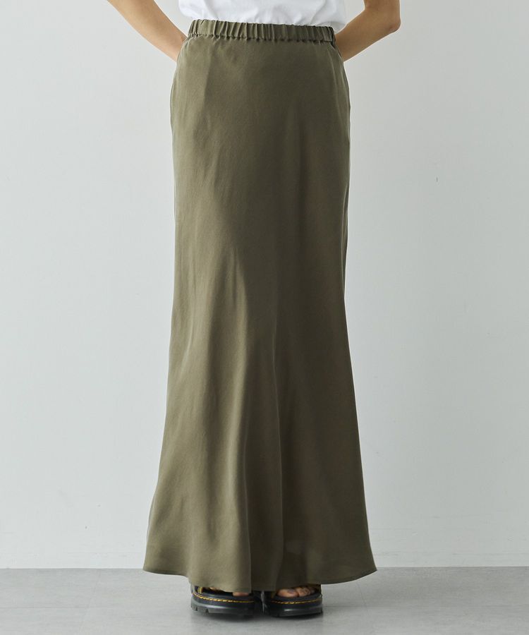 GARAGE OF GOOD CLOTHING「【日本製】キュプラフィブリルバイアスロングスカート」|スカート|