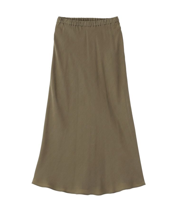 GARAGE OF GOOD CLOTHING「【日本製】キュプラフィブリルバイアスロングスカート」|スカート|