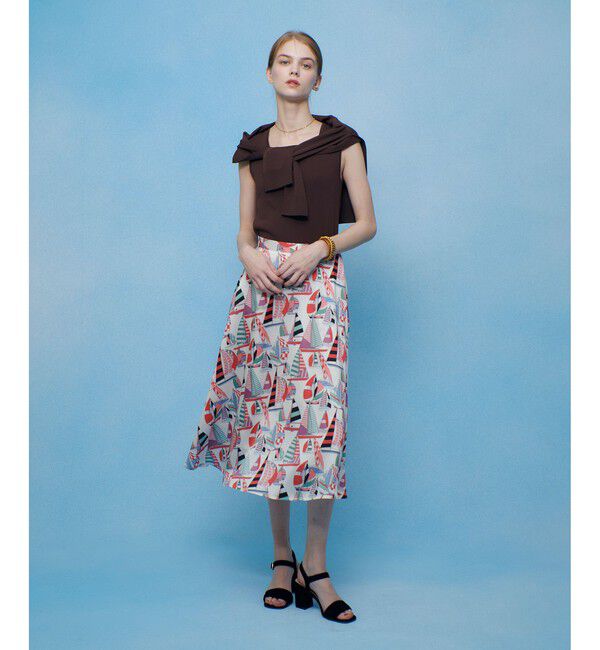 LOULOU WILLOUGHBY「【LOULOU WILLOUGHBY】スクエアタンクトップ」|タンクトップ|