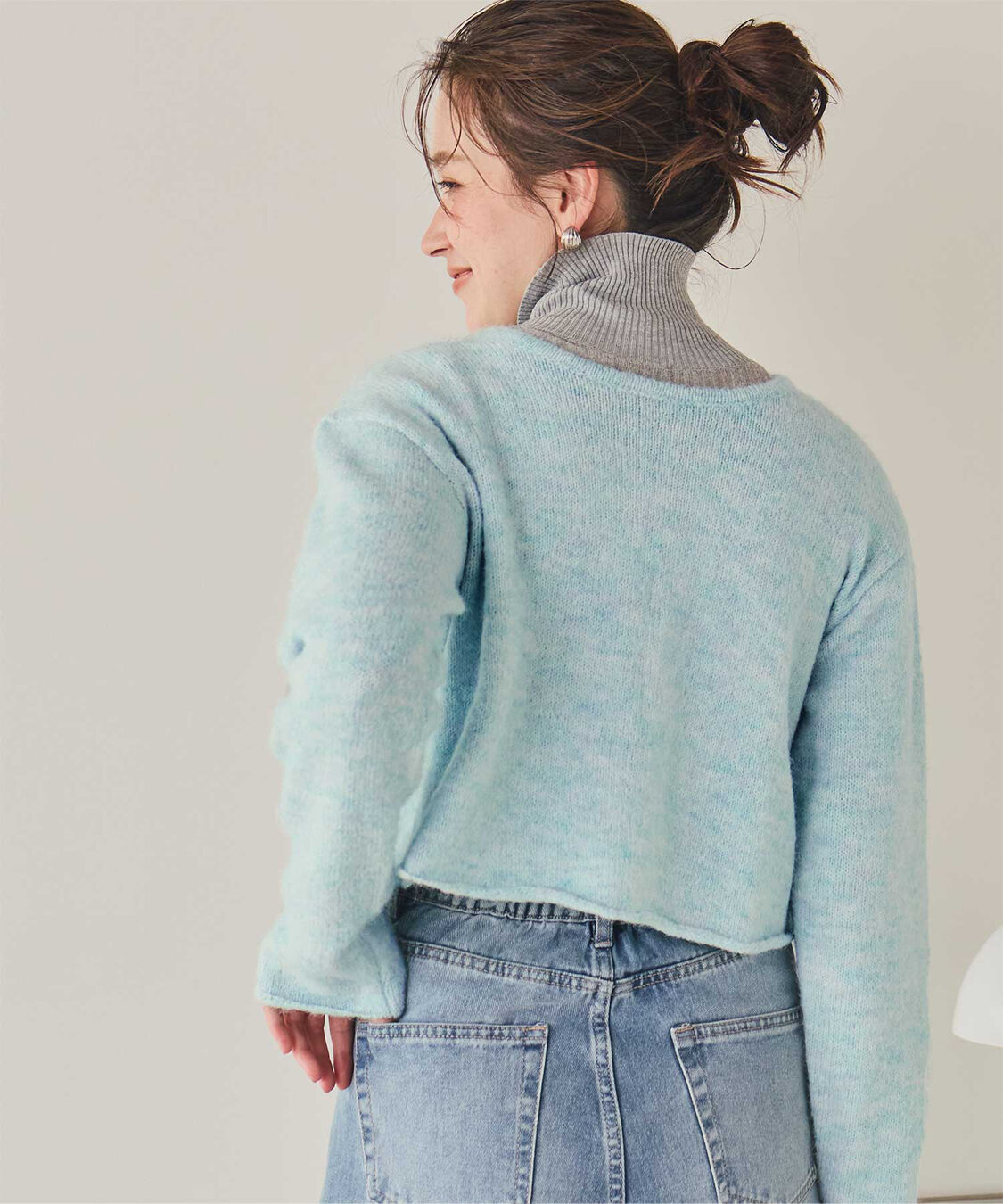 titivate「前後2wayリボンデザインニット」|ニット・セーター|