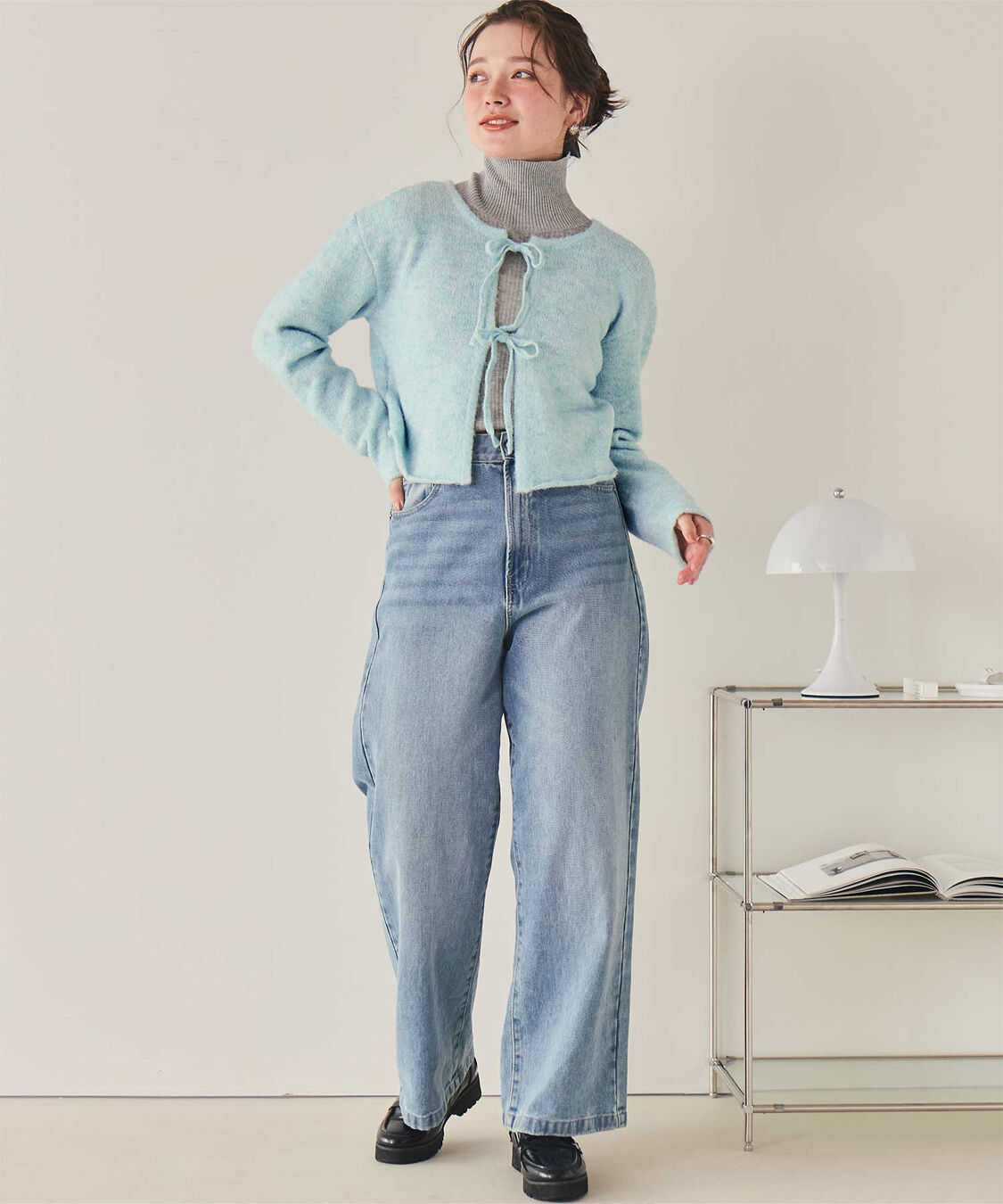 titivate「前後2wayリボンデザインニット」|ニット・セーター|