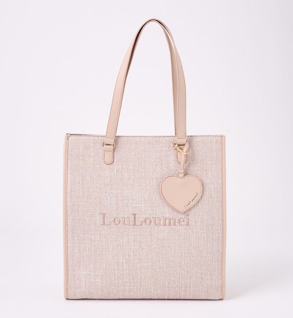  「【LouLoumei】ハートチャーム付きキャリーオントート/自立可能/推し活」|その他|