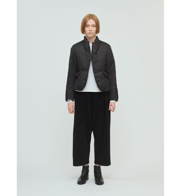 mizuiro ind「mizuiro ind ベロアジャカードタックパンツ」|その他|