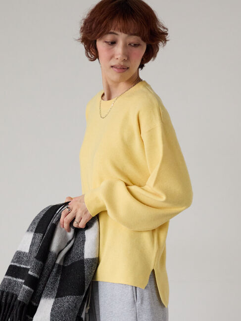 Lugnoncure「もちもちクルーネックニット」|ニット・セーター|