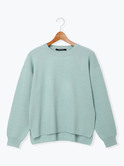 Lugnoncure「もちもちクルーネックニット」|ニット・セーター|