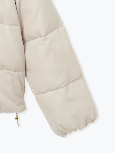 Te chichi TERRASSE「【撥水】フード取外し中綿ショートブルゾン」|ブルゾン・スタジャン|