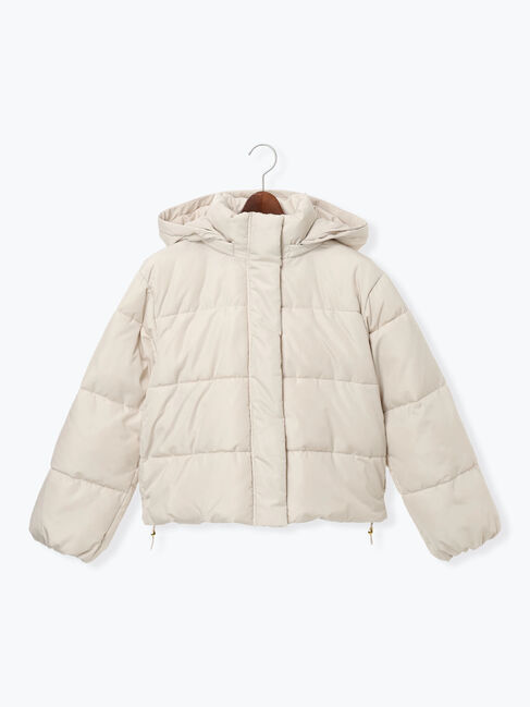 Te chichi TERRASSE「【撥水】フード取外し中綿ショートブルゾン」|ブルゾン・スタジャン|