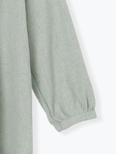 Samansa Mos2「シャーリング切替チュニック」|シャツ・ブラウス|