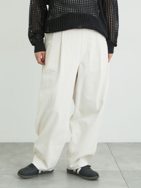 Samansa Mos2「ツータックカーブパンツ」|その他|