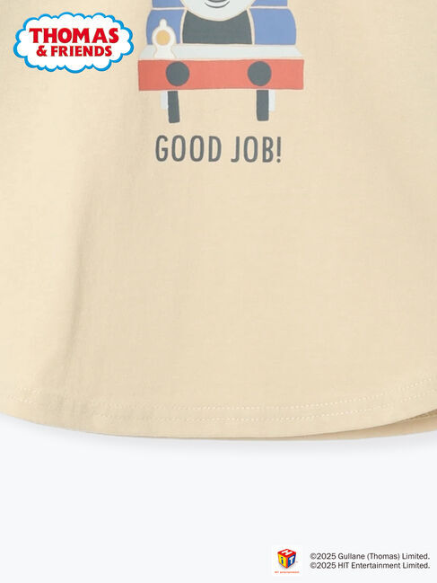 Samansa Mos2 Lagom「【きかんしゃトーマス】ラグランロンT」|Tシャツ・カットソー|