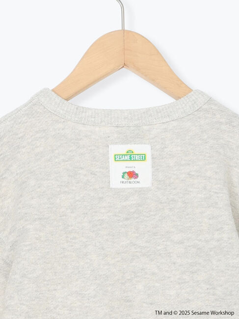Samansa Mos2 Lagom「【FRUIT OF THE LOOM】 クッキーモンスター トレーナー」|Tシャツ・カットソー|