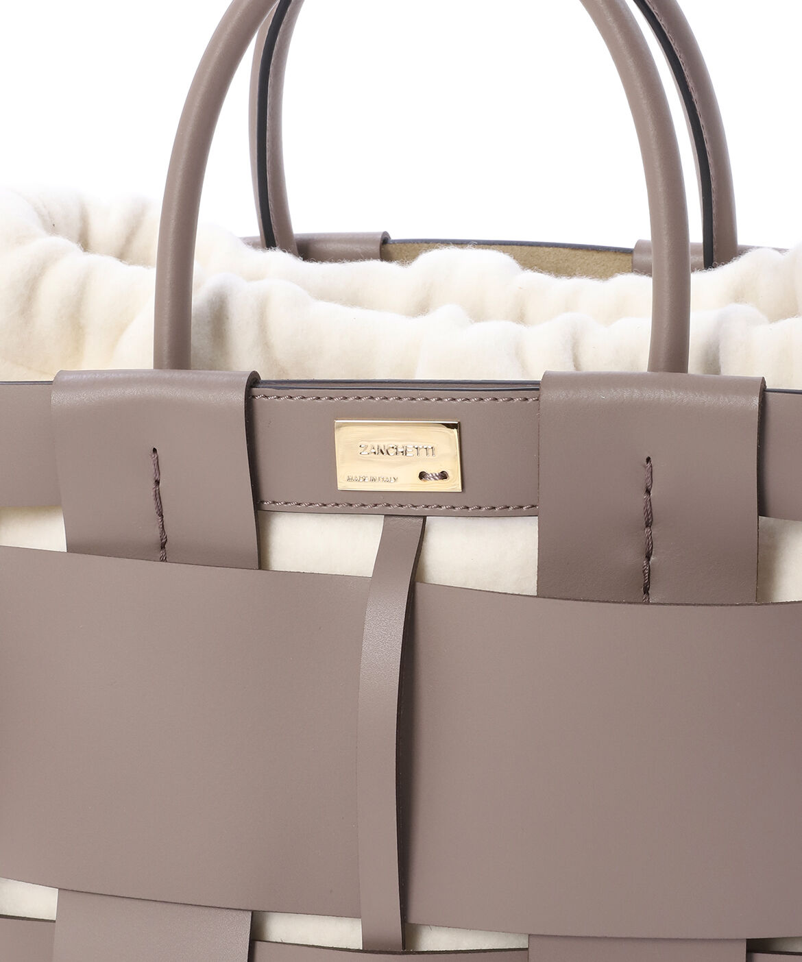 INED「《SUPERIOR CLOSET》カーフレザーバッグ《ZANCHETTI》」|ハンドバッグ|