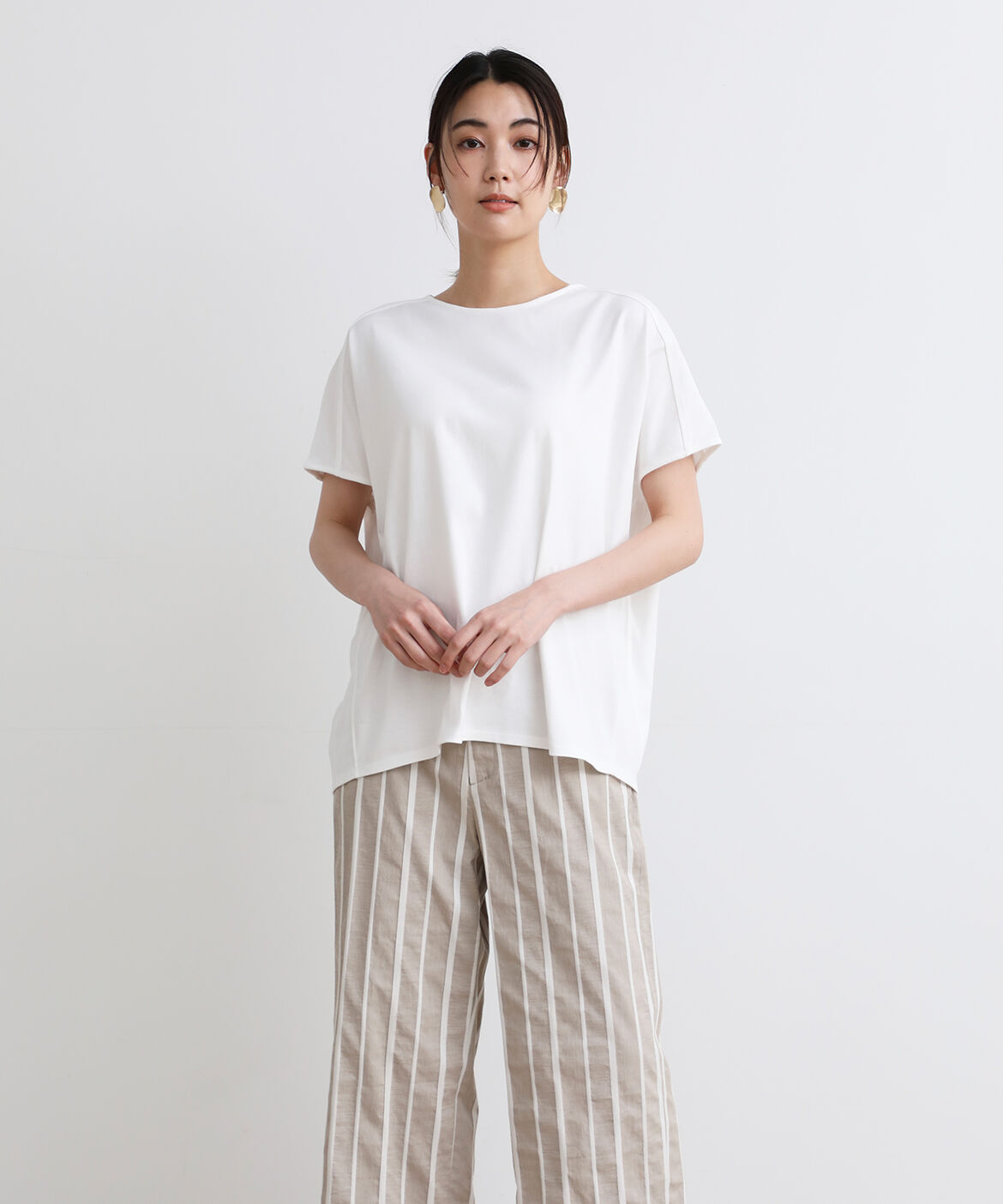 DAY by DAY it&rsquo;s international「ワイドシルエットカットソー」|Tシャツ・カットソー|オフホワイト1