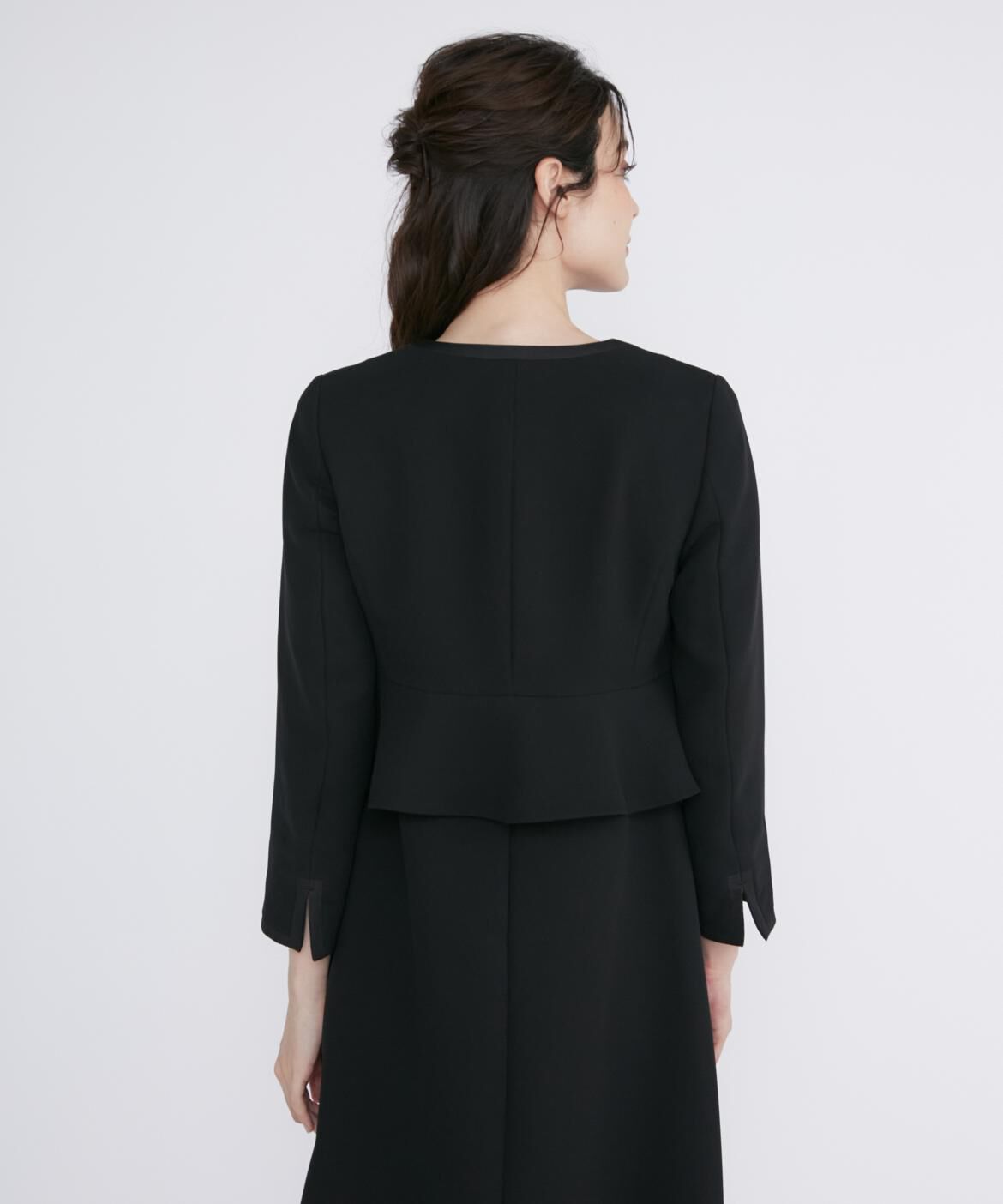 Maglie le cassetto「《WEB限定》ブラックフォーマルジャケット」|ノーカラージャケット|