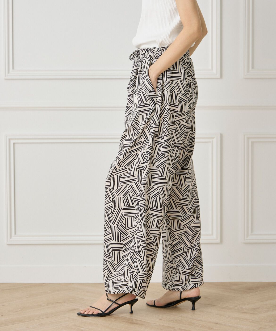 INED「プリントイージーパンツ《YVON》」|その他|