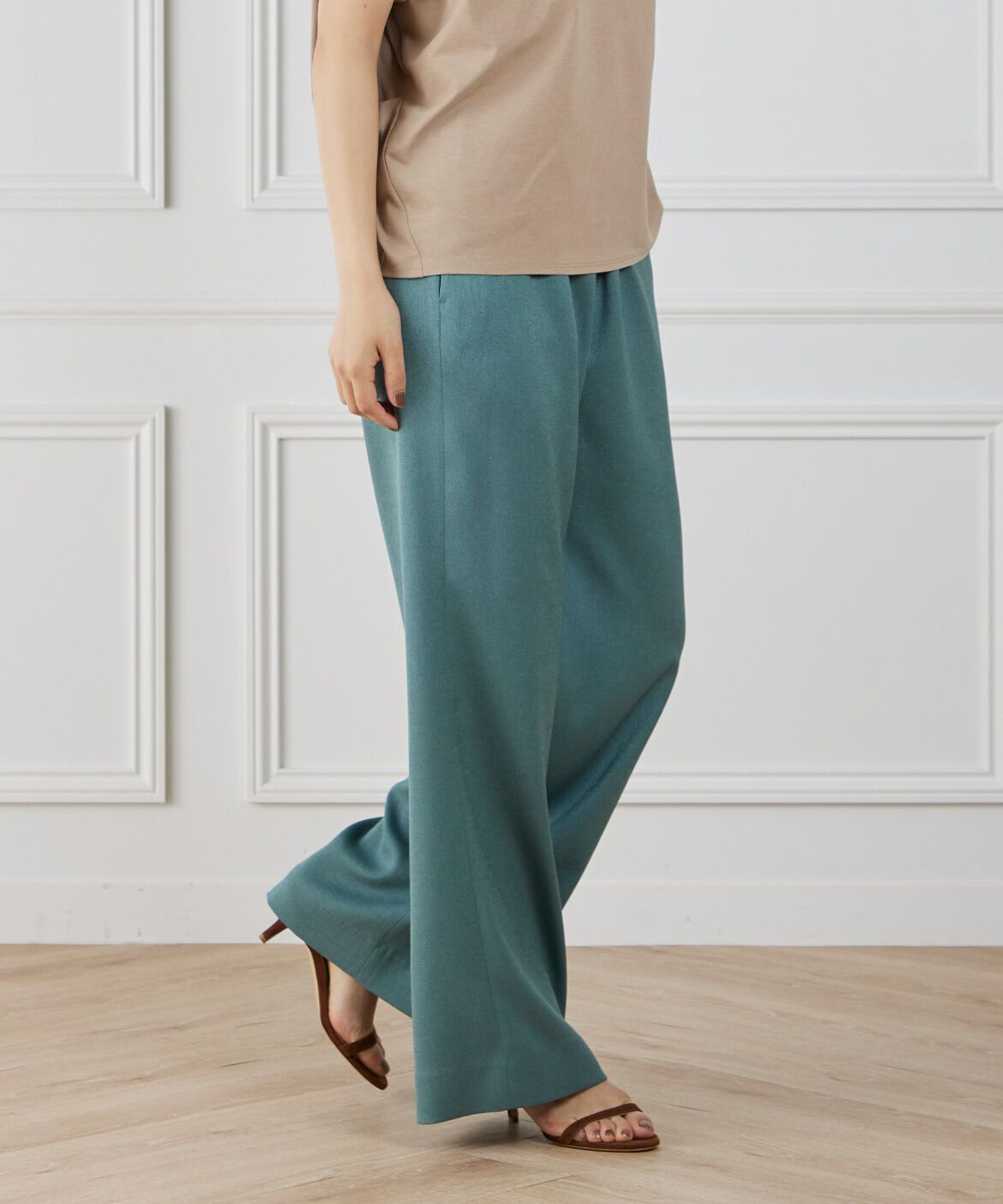 7-IDconcept.「イージーパンツ」|その他|グリーン