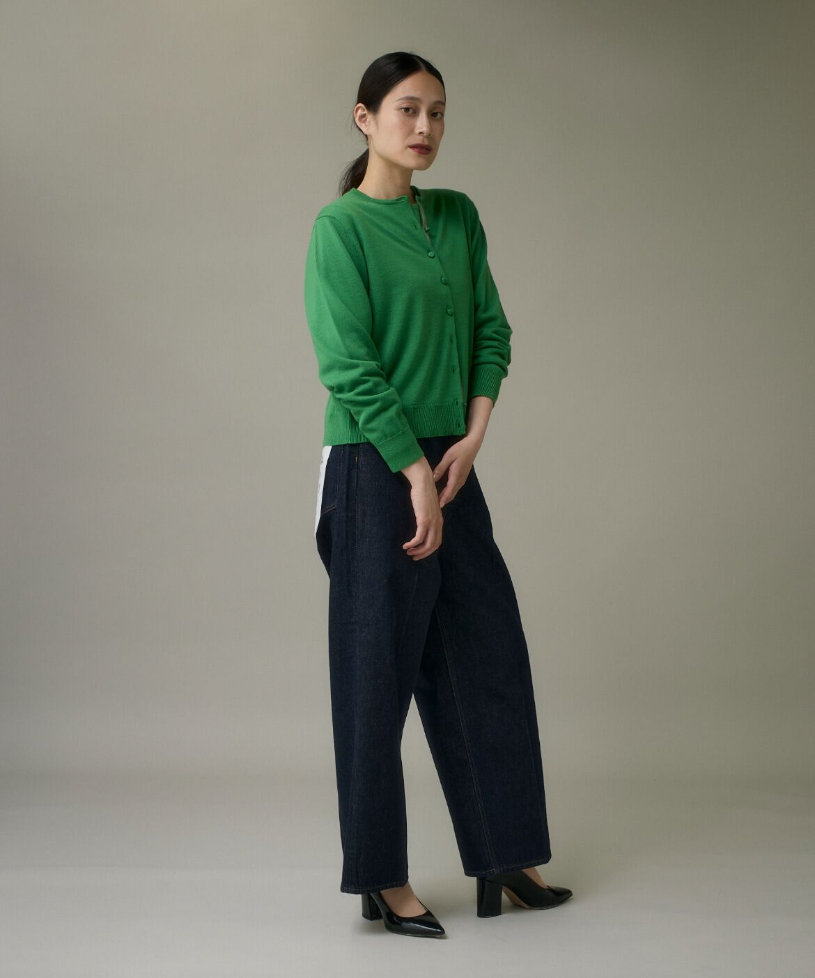 DAY by DAY it&rsquo;s international「ウォッシャブルウールクルーネックカーディガン《HARMONY》」|カーディガン|