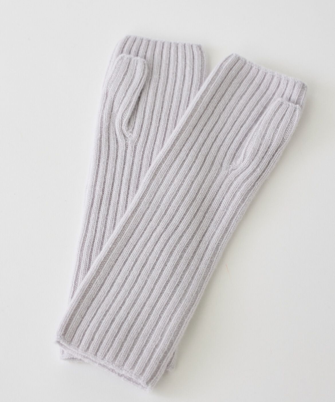 FAVORITE SUKINAMONO「ミドルゲージカシミヤ リブアームウォーマー《ASAUCE MELER》」|手袋|