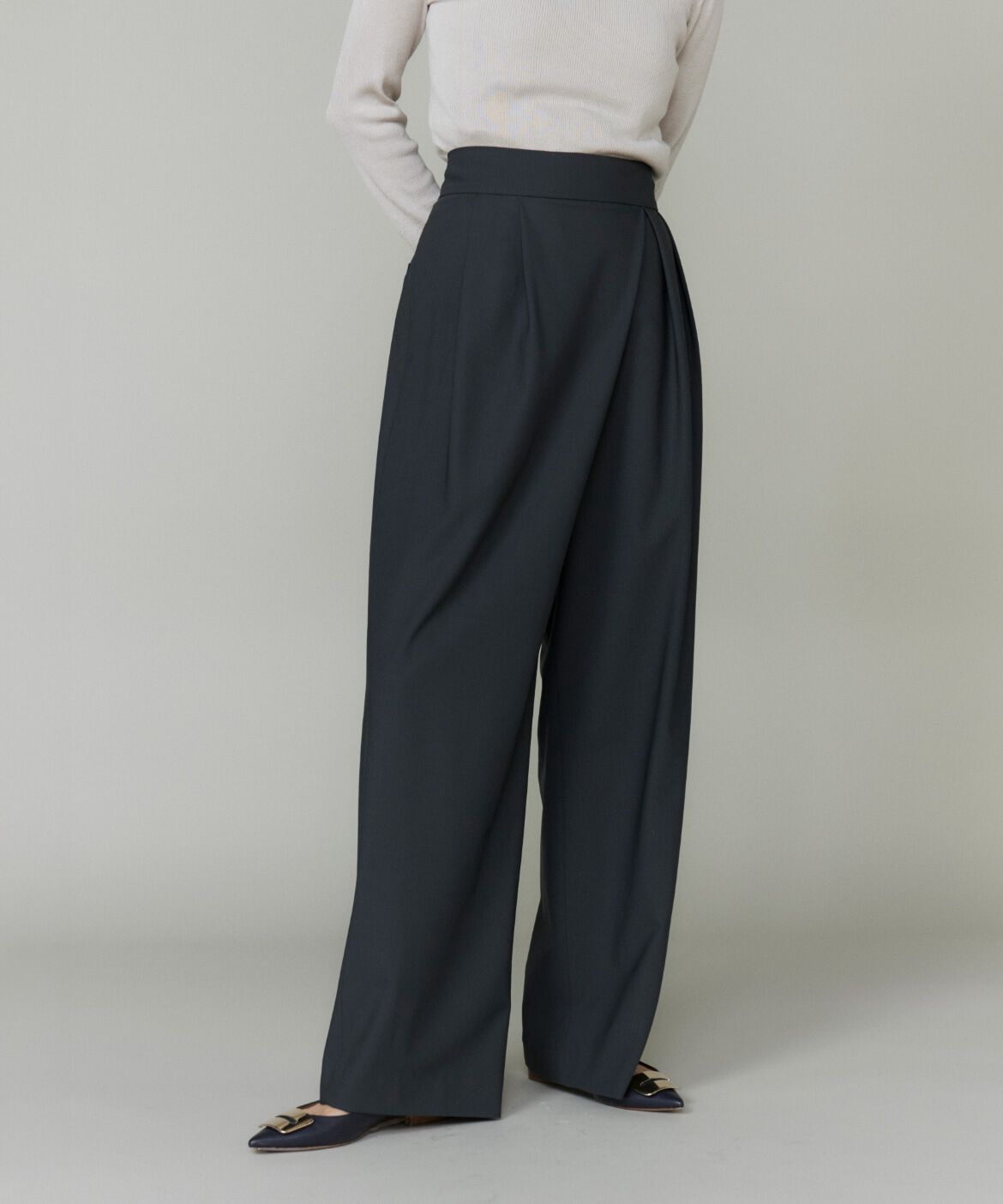 la veille by SUPERIOR CLOSET「《大きいサイズ》ラップパンツ」|その他|