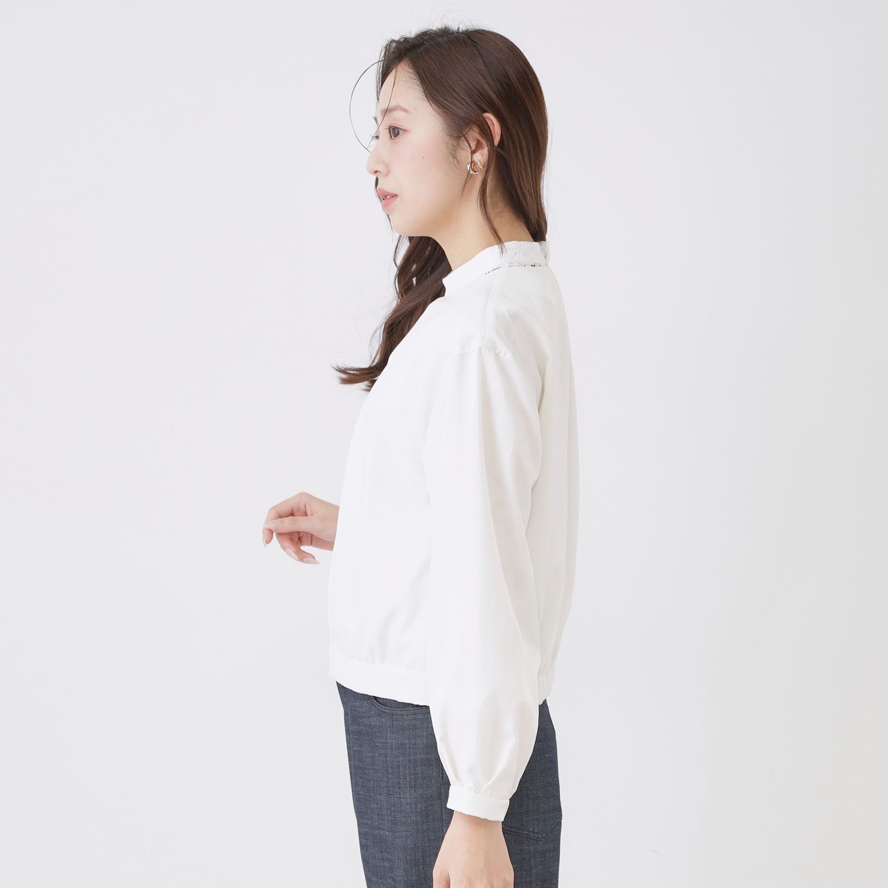 COUP DE CHANCE「【手洗い可／裏地無し／軽い着心地】コンパクトブルゾン」|ブルゾン・スタジャン|