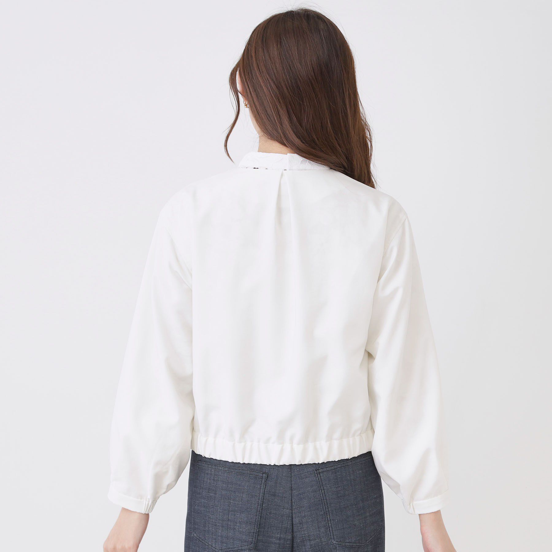 COUP DE CHANCE「【手洗い可／裏地無し／軽い着心地】コンパクトブルゾン」|ブルゾン・スタジャン|