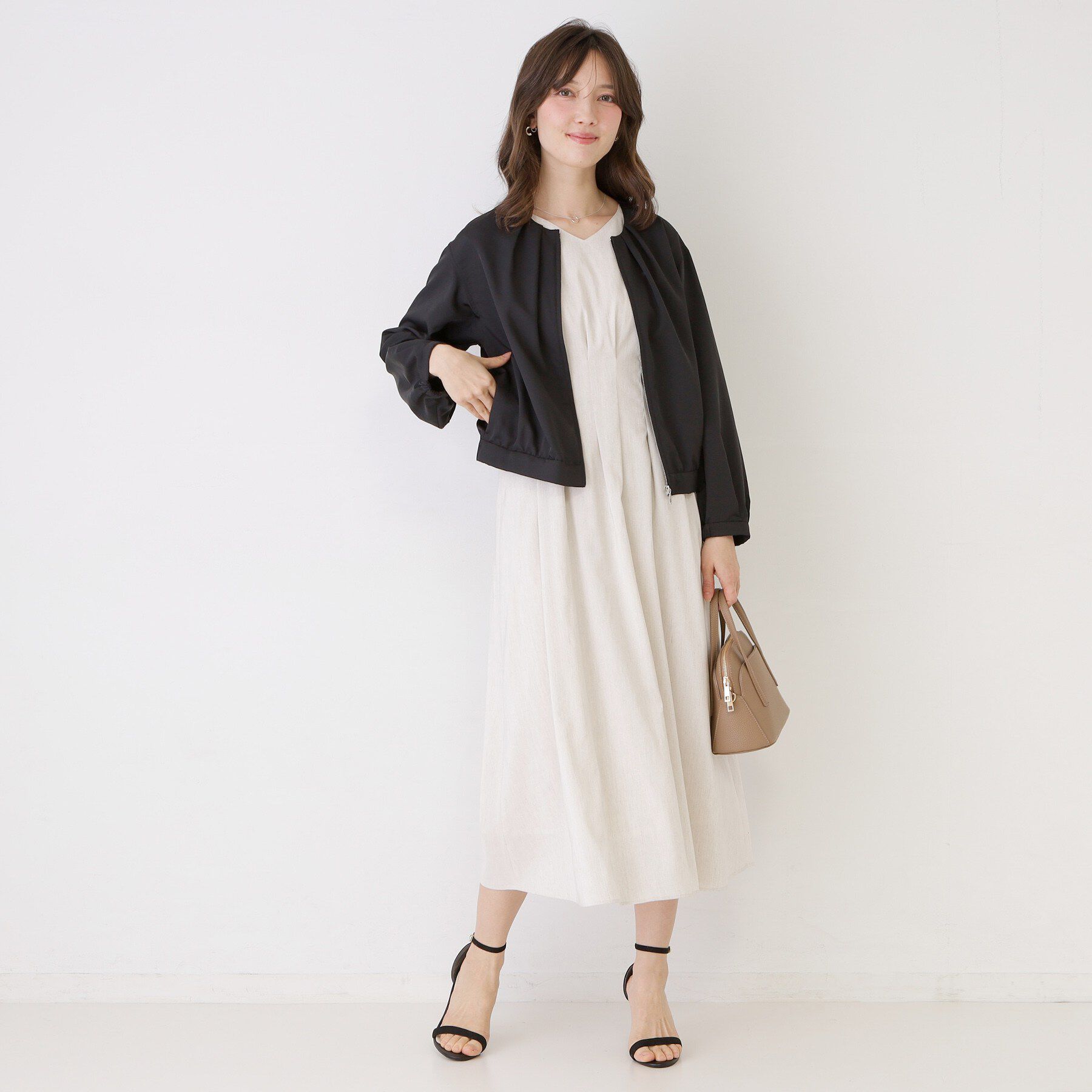 COUP DE CHANCE「【手洗い可／裏地無し／軽い着心地】コンパクトブルゾン」|ブルゾン・スタジャン|