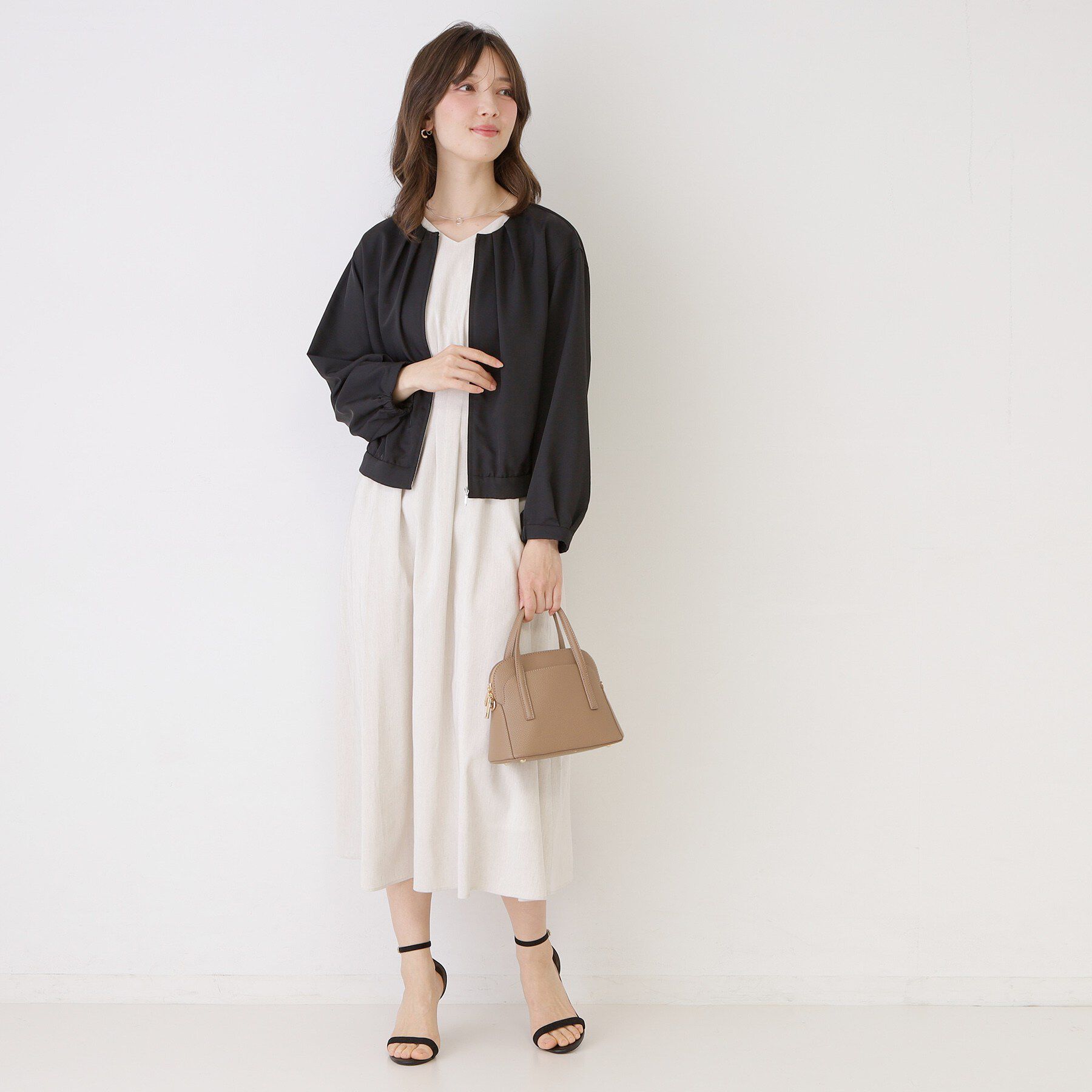 COUP DE CHANCE「【手洗い可／裏地無し／軽い着心地】コンパクトブルゾン」|ブルゾン・スタジャン|