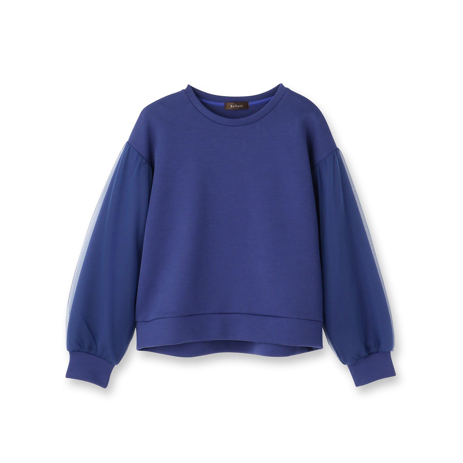 Reflect「チュールレイヤードスリーブプルオーバー」|Tシャツ・カットソー|