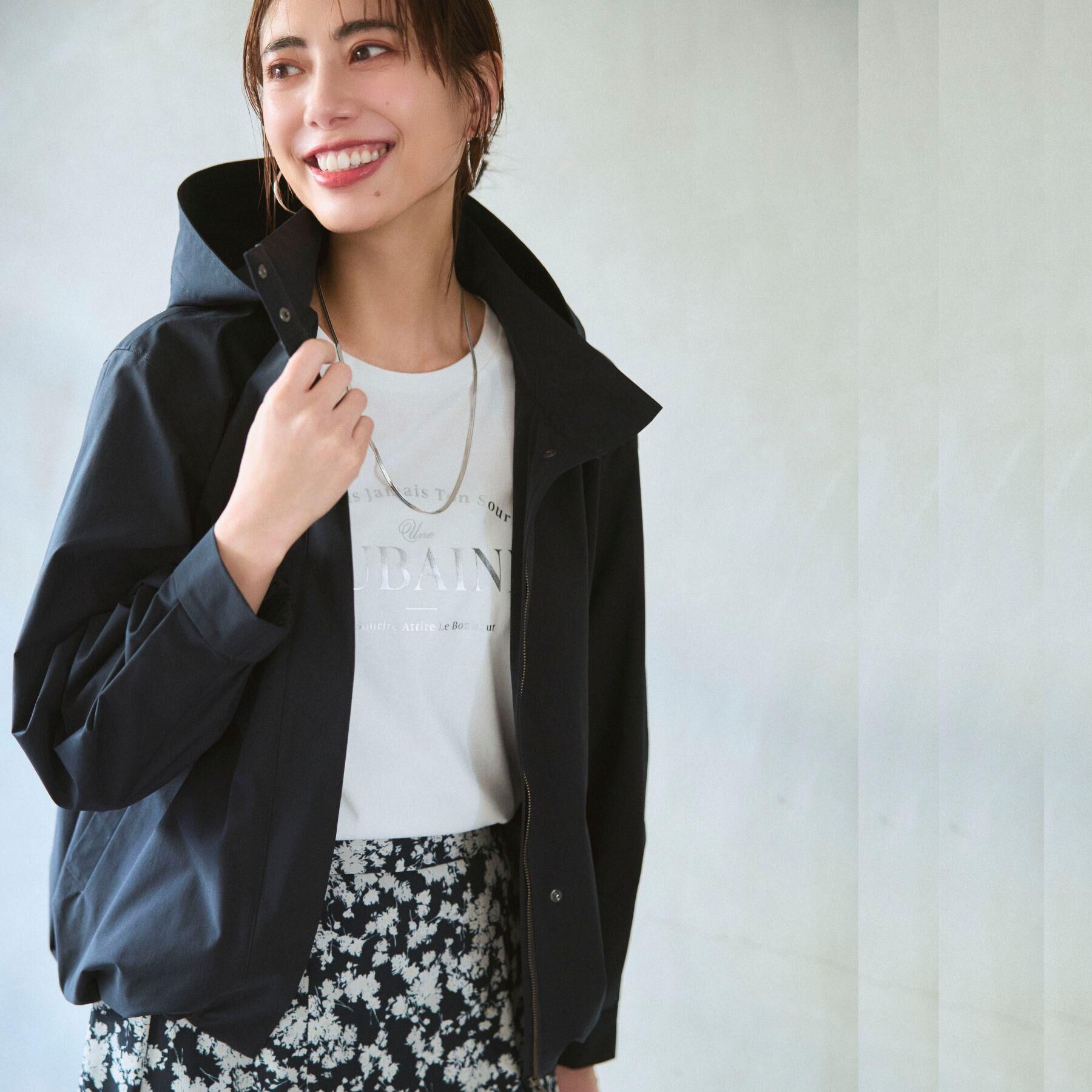 grove「【貴島明日香さん着用】【撥水】きれいめに着こなせるマウンテンパーカ」|ブルゾン・スタジャン|