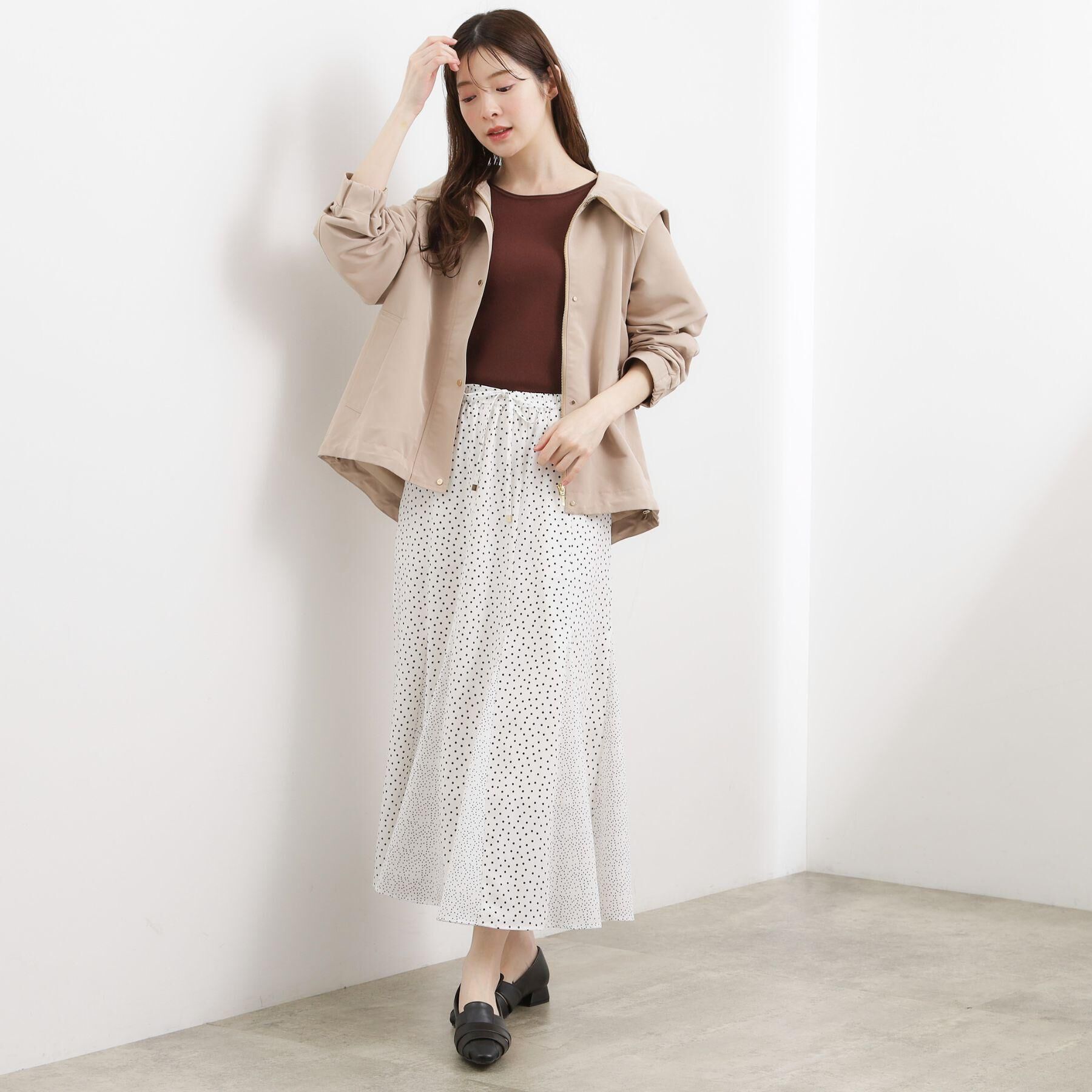 grove「【貴島明日香さん着用】【撥水】きれいめに着こなせるマウンテンパーカ」|ブルゾン・スタジャン|