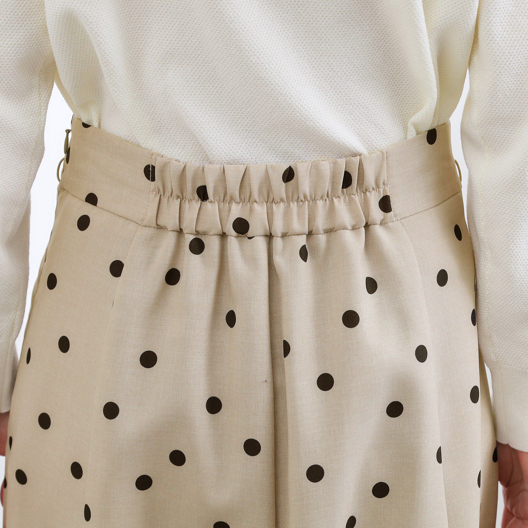 grove「【貴島明日香さん着用・洗える】ランダムドットマーメイドスカート」|スカート|