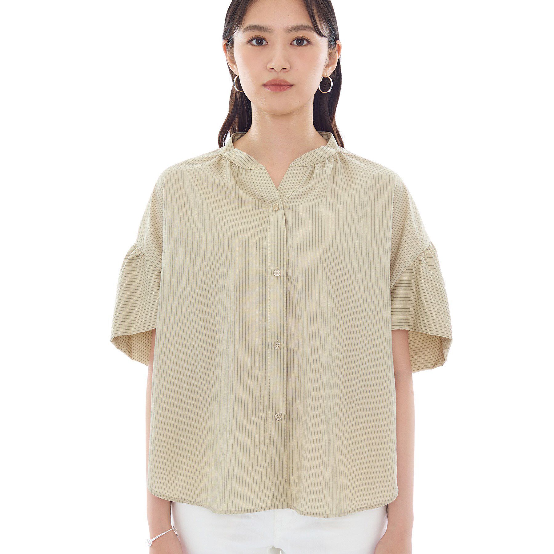 INDIVI「ドルマンスリーブブラウス」|シャツ・ブラウス|