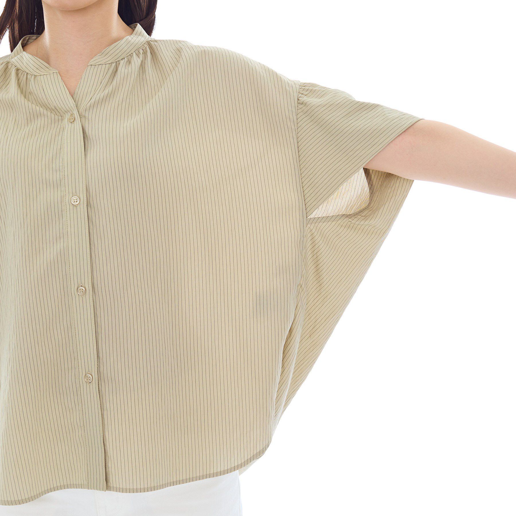 INDIVI「ドルマンスリーブブラウス」|シャツ・ブラウス|