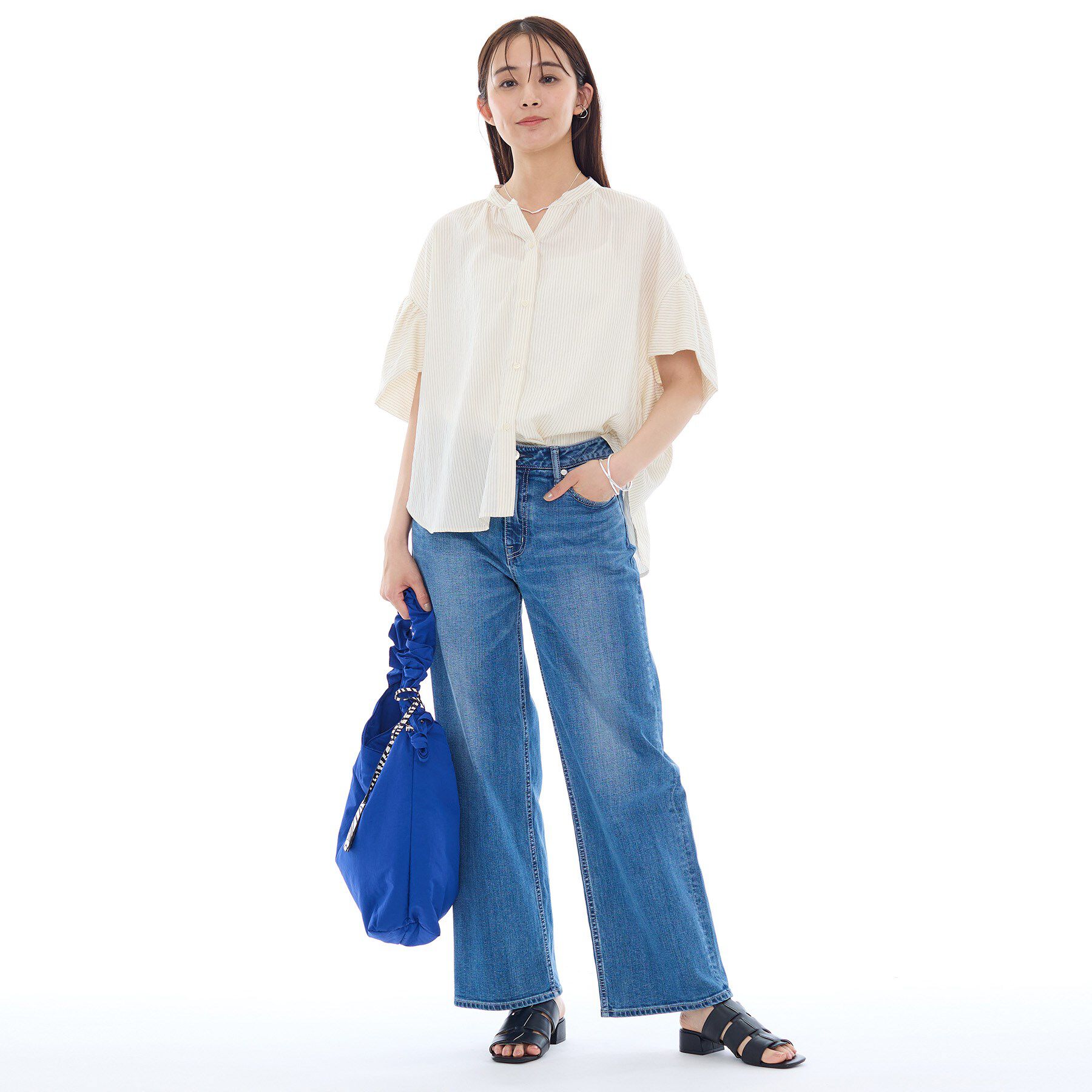INDIVI「ドルマンスリーブブラウス」|シャツ・ブラウス|