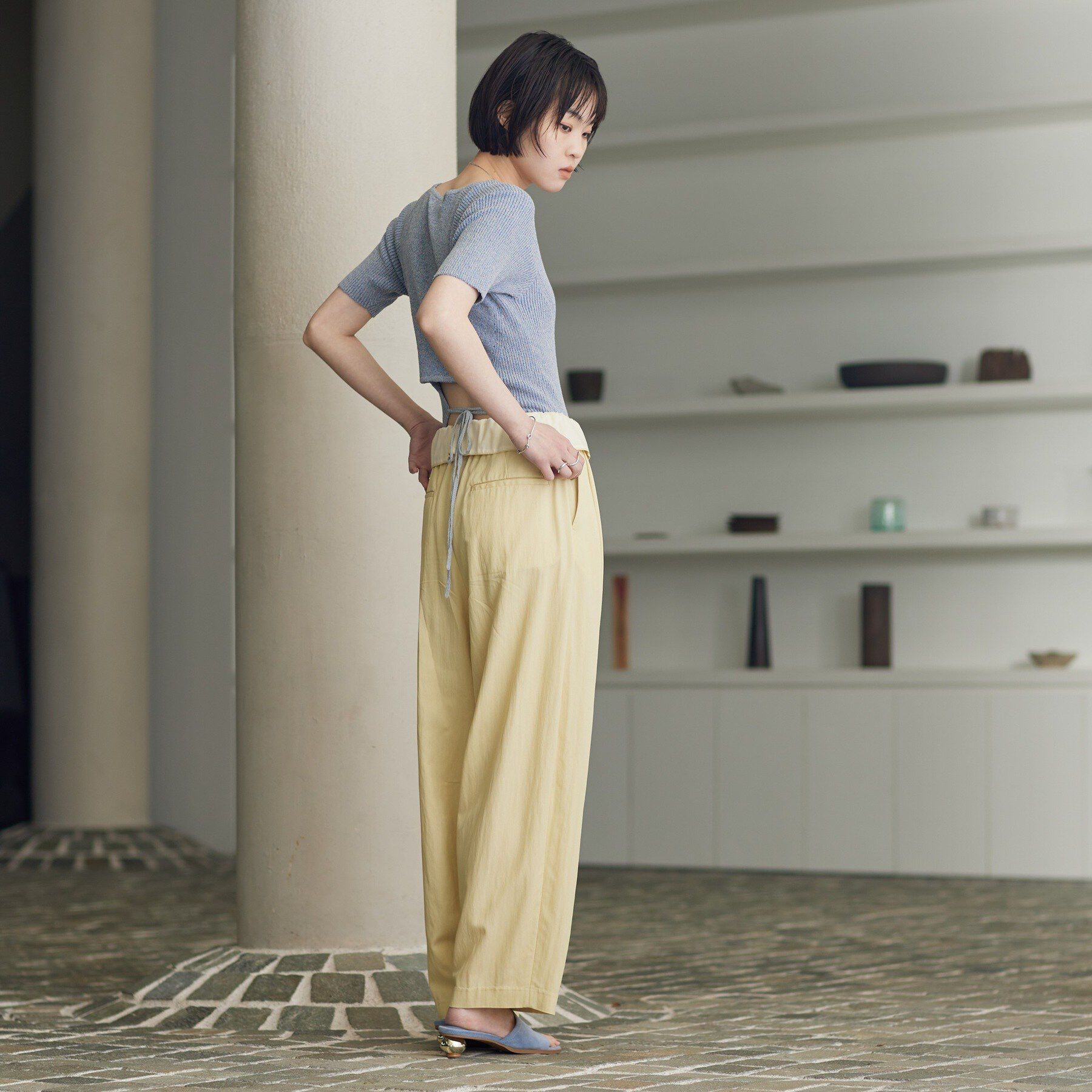 GALLEST「ターンアップイージーパンツ」|その他|