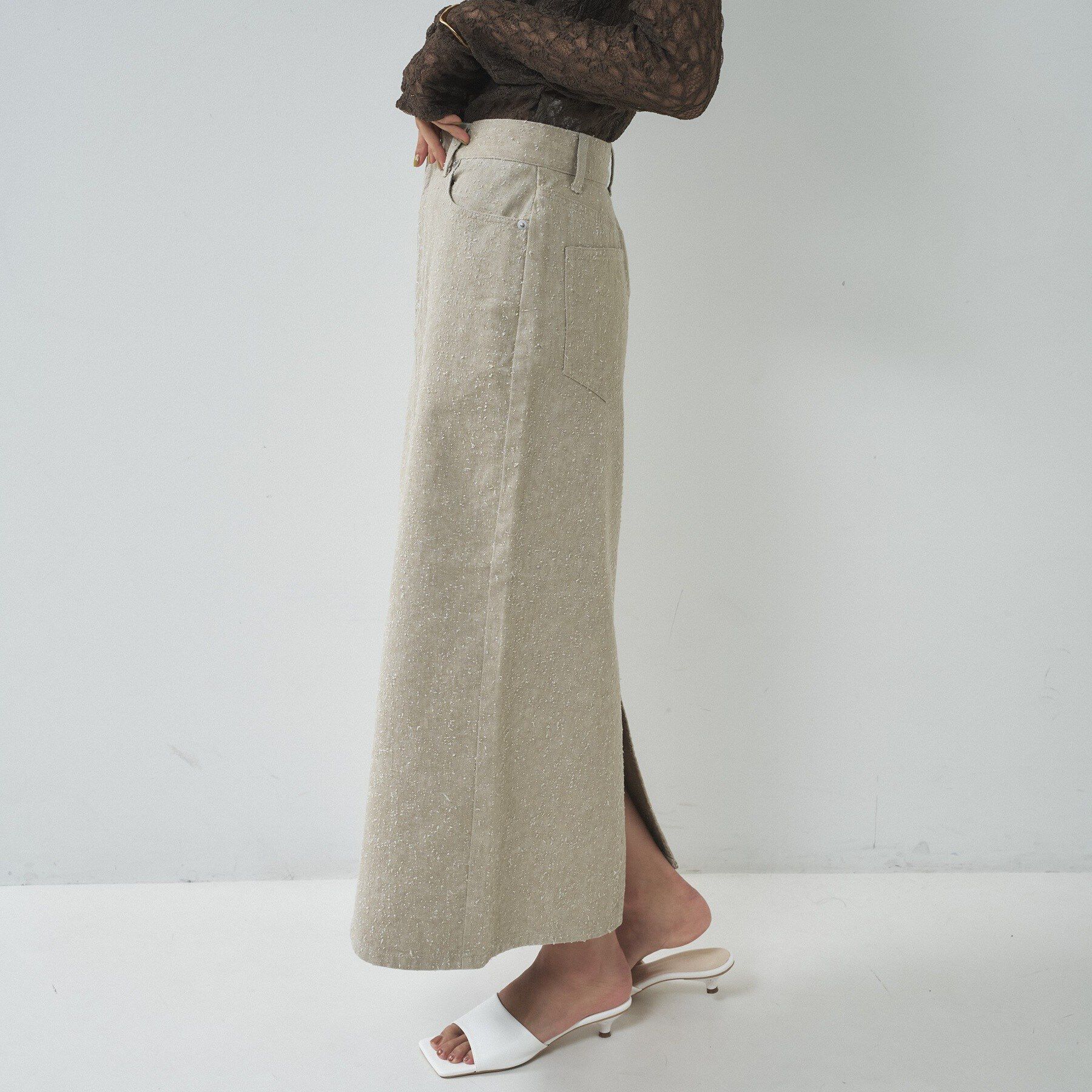 GALLEST「グレイニーコットンタイトスカート」|スカート|