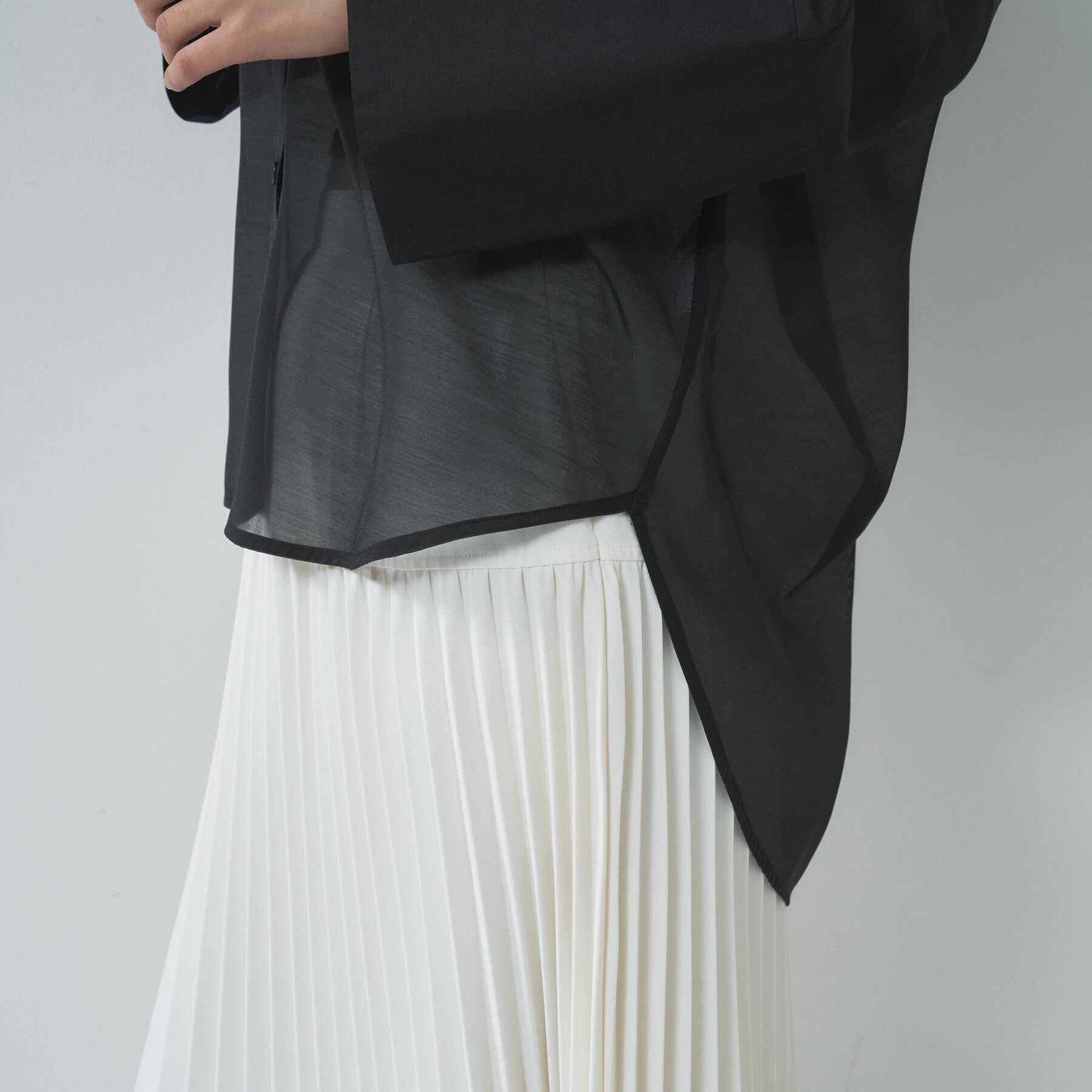 GALLEST「シアーコクーンブラウス」|シャツ・ブラウス|