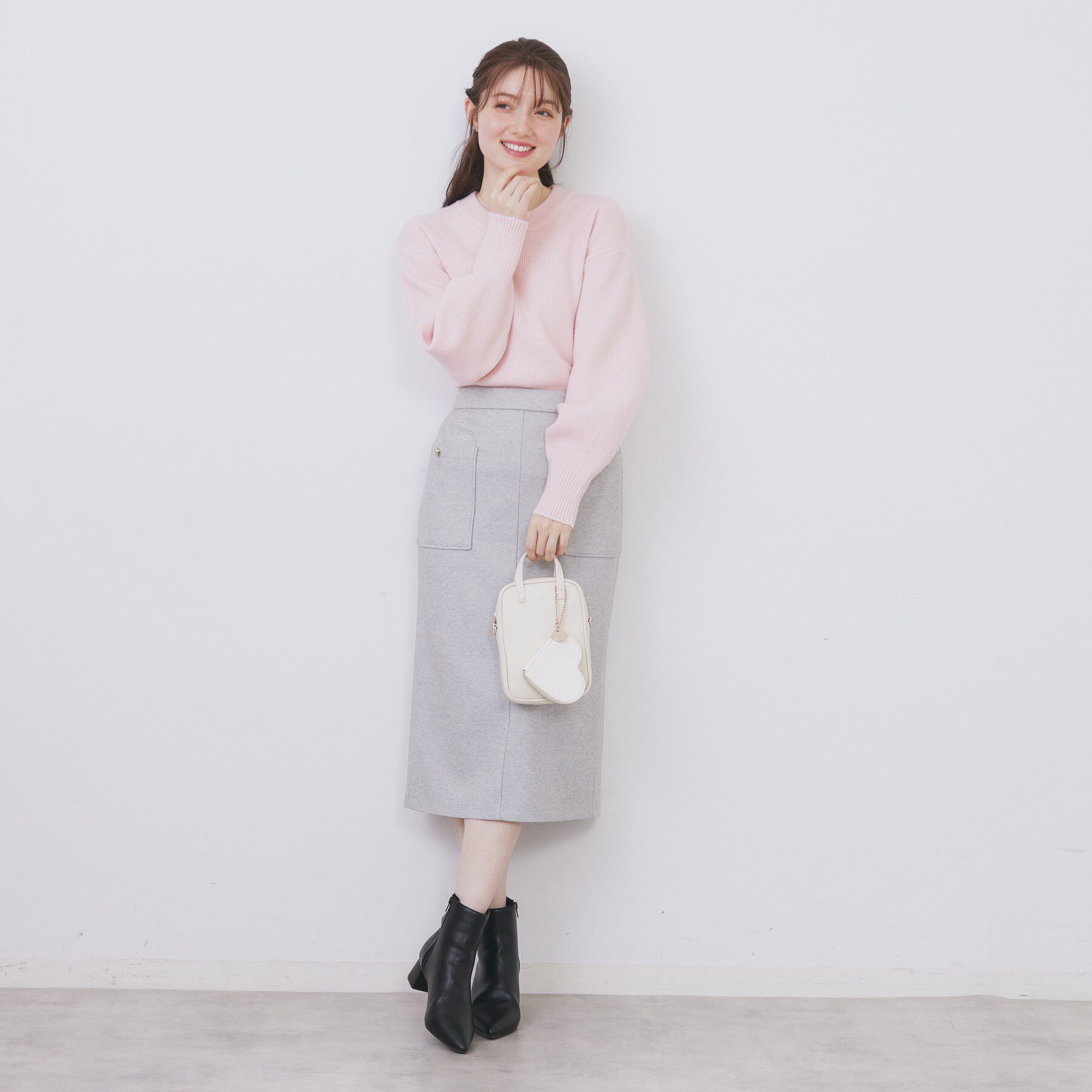 index「【2WAY】ハートポーチ付きミニショルダーバッグ」|ショルダー・メッセンジャー|