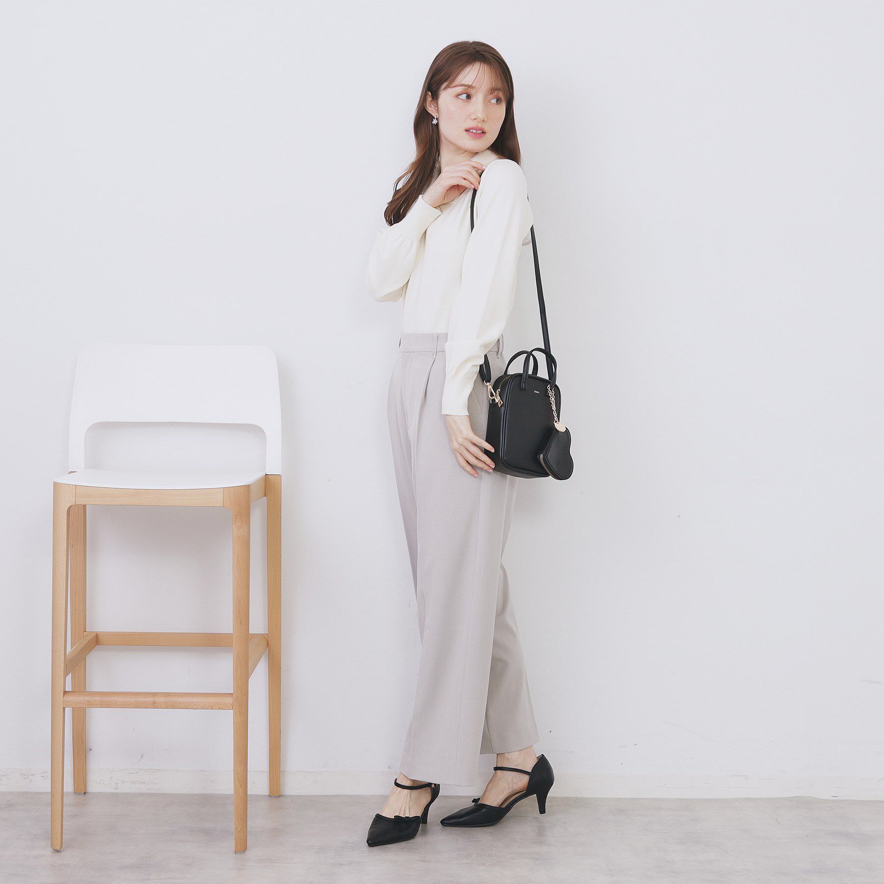 index「【2WAY】ハートポーチ付きミニショルダーバッグ」|ショルダー・メッセンジャー|