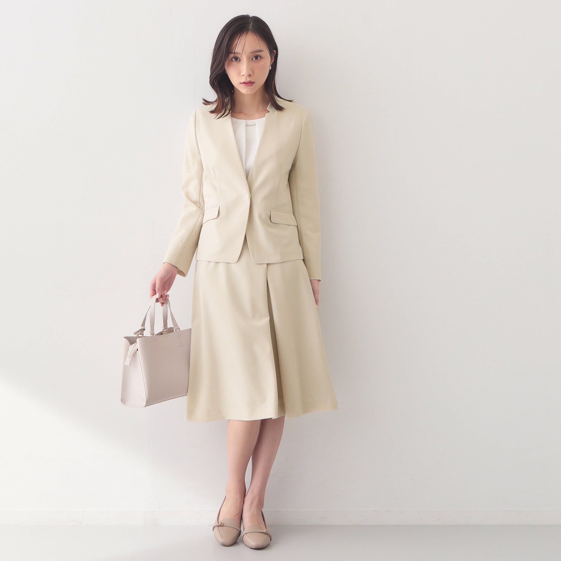 index「アシメタックAラインスカート/セットアップ対応可【洗濯機OK/防シワ】《XS～LL》」|スカート|