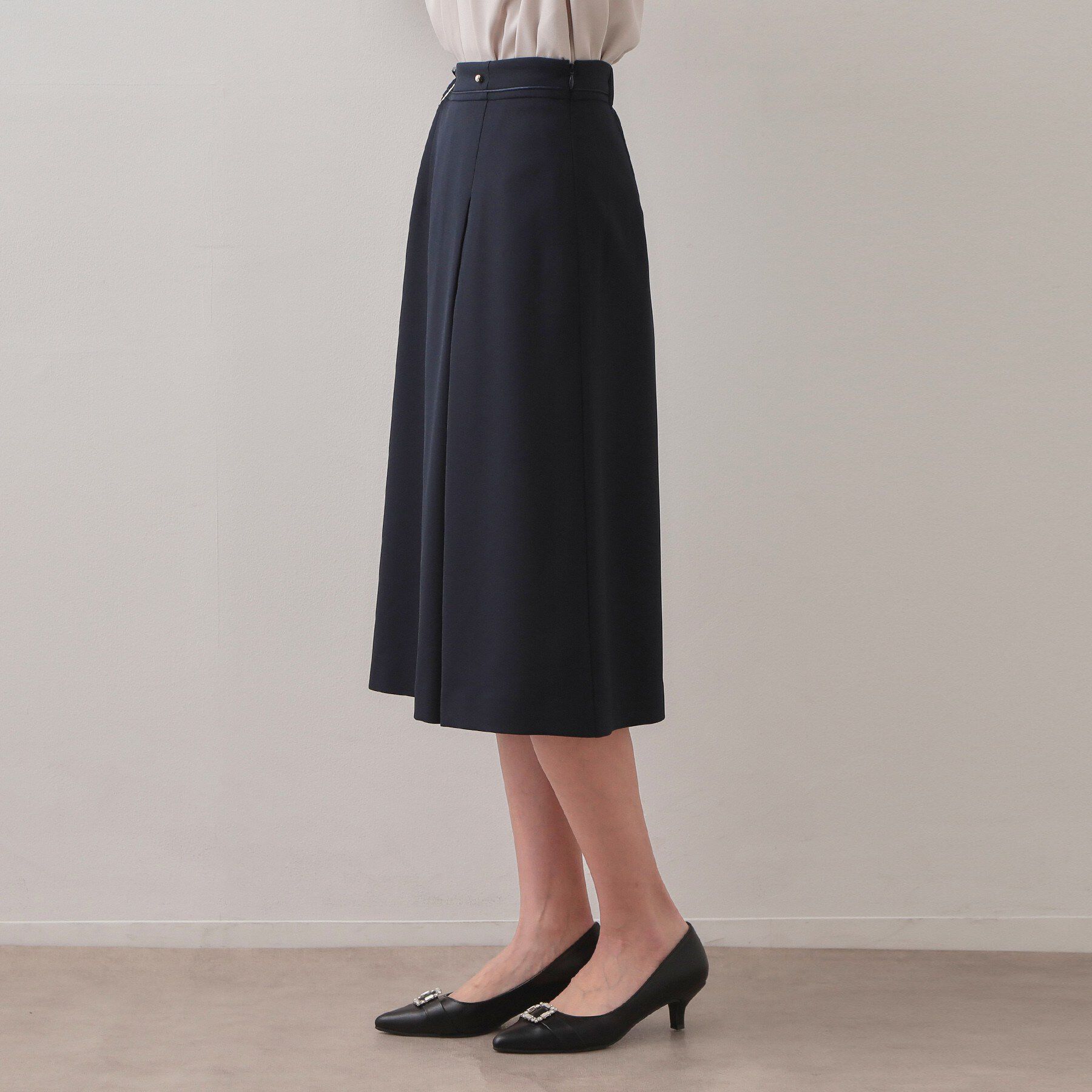 index「アシメタックAラインスカート/セットアップ対応可【洗濯機OK/防シワ】《XS～LL》」|スカート|