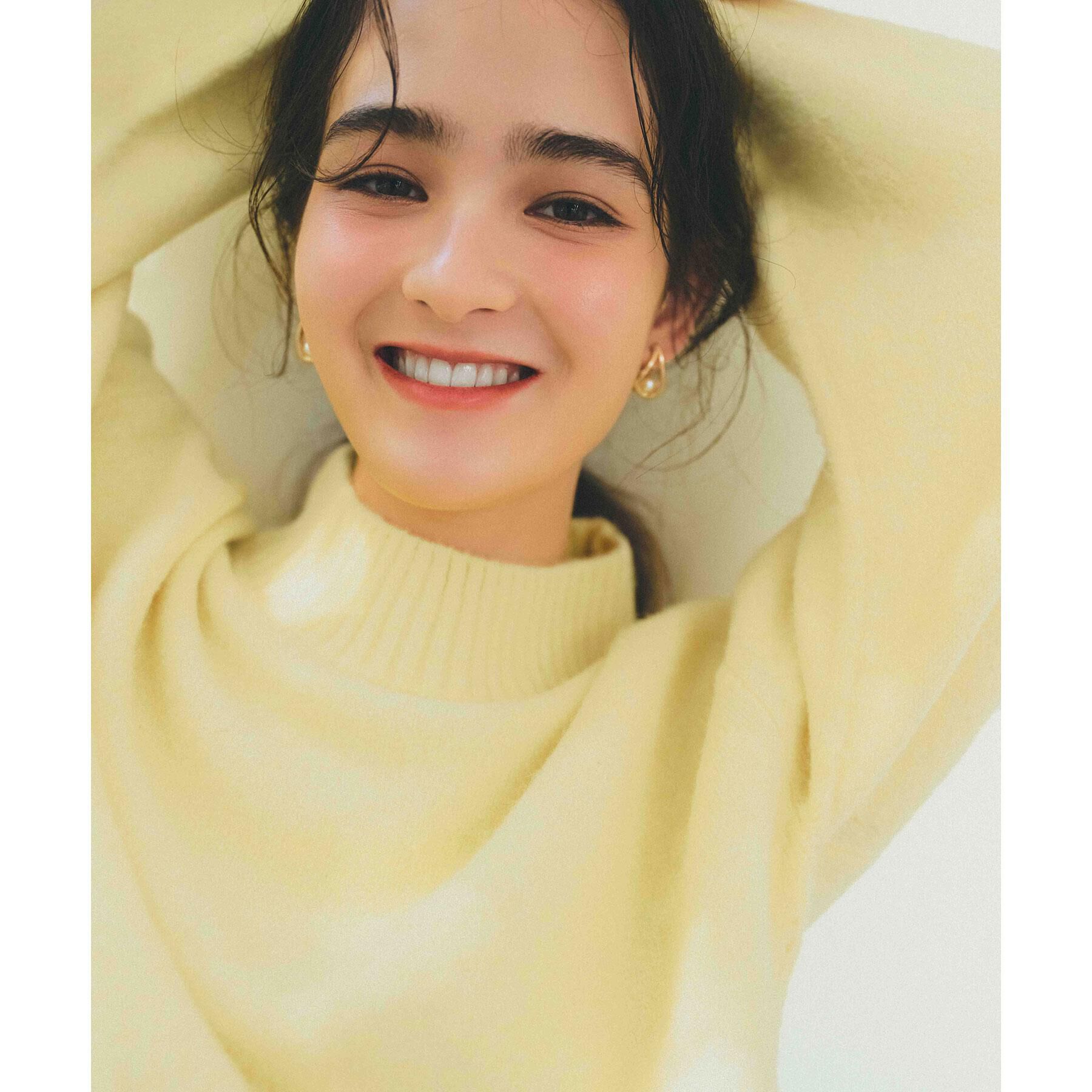 OPAQUE.CLIP「ふわふわハイネックニット【洗濯機OK】」|ニット・セーター|