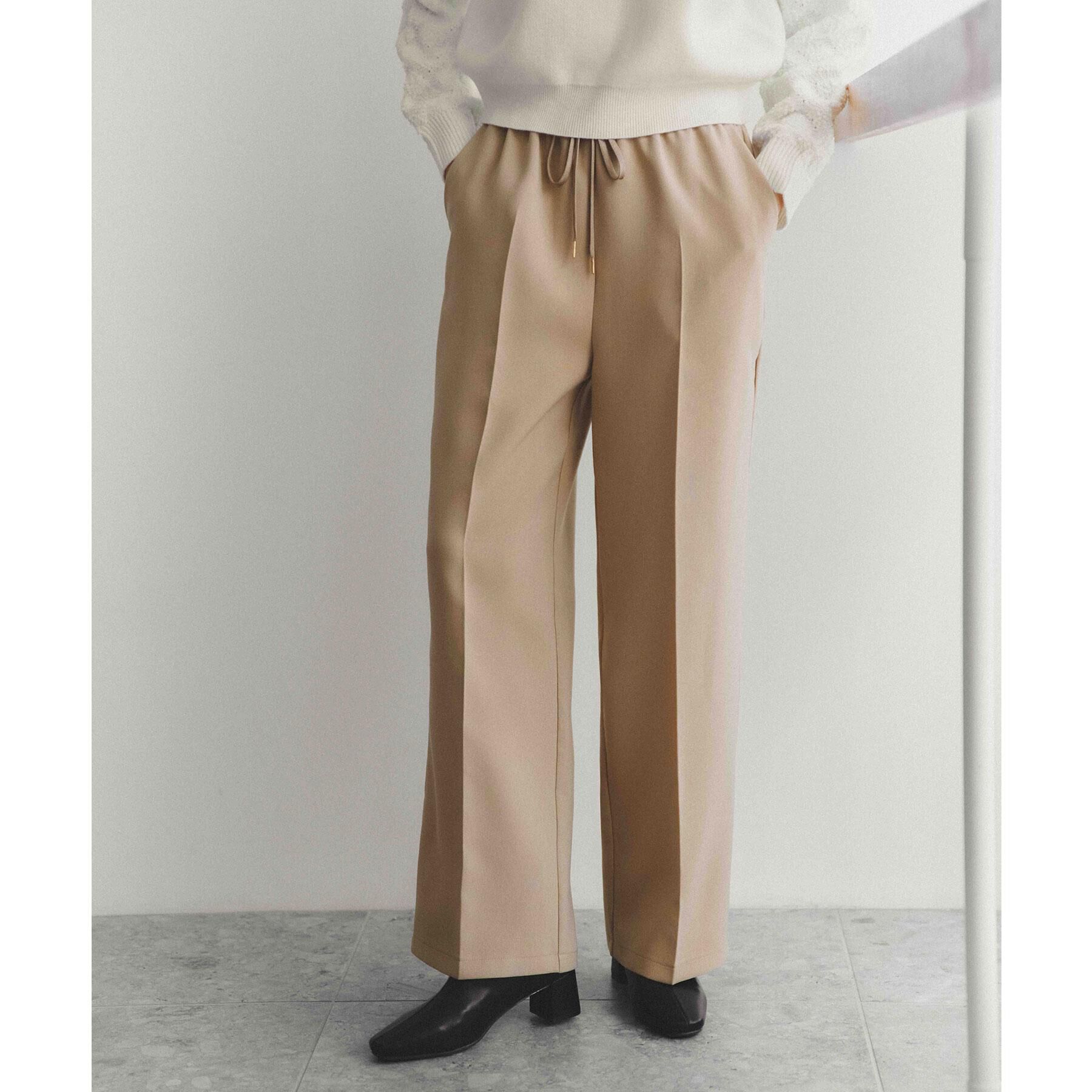 OPAQUE.CLIP「イージーワイドパンツ【洗濯機OK】」|その他|