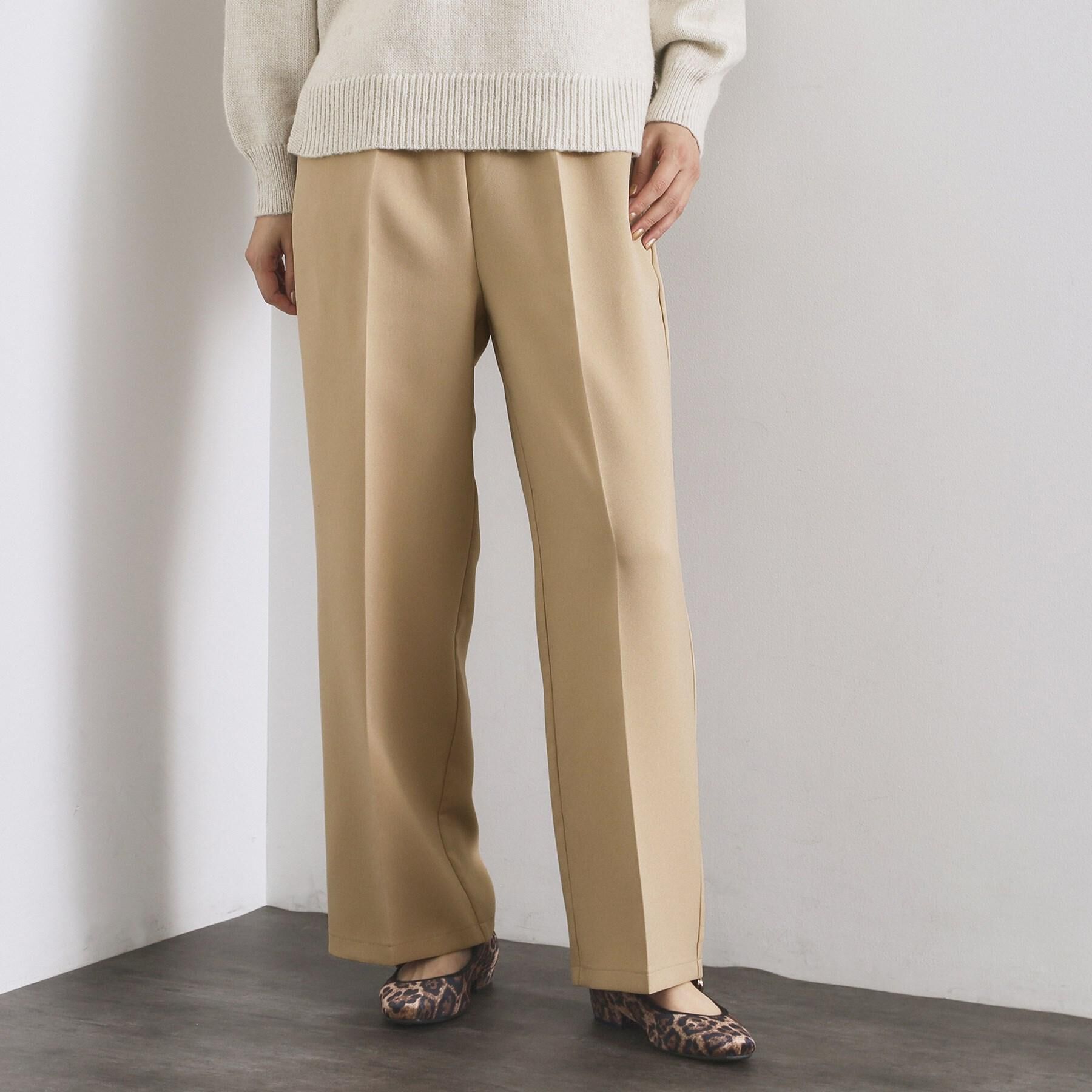 OPAQUE.CLIP「イージーワイドパンツ【洗濯機OK】」|その他|