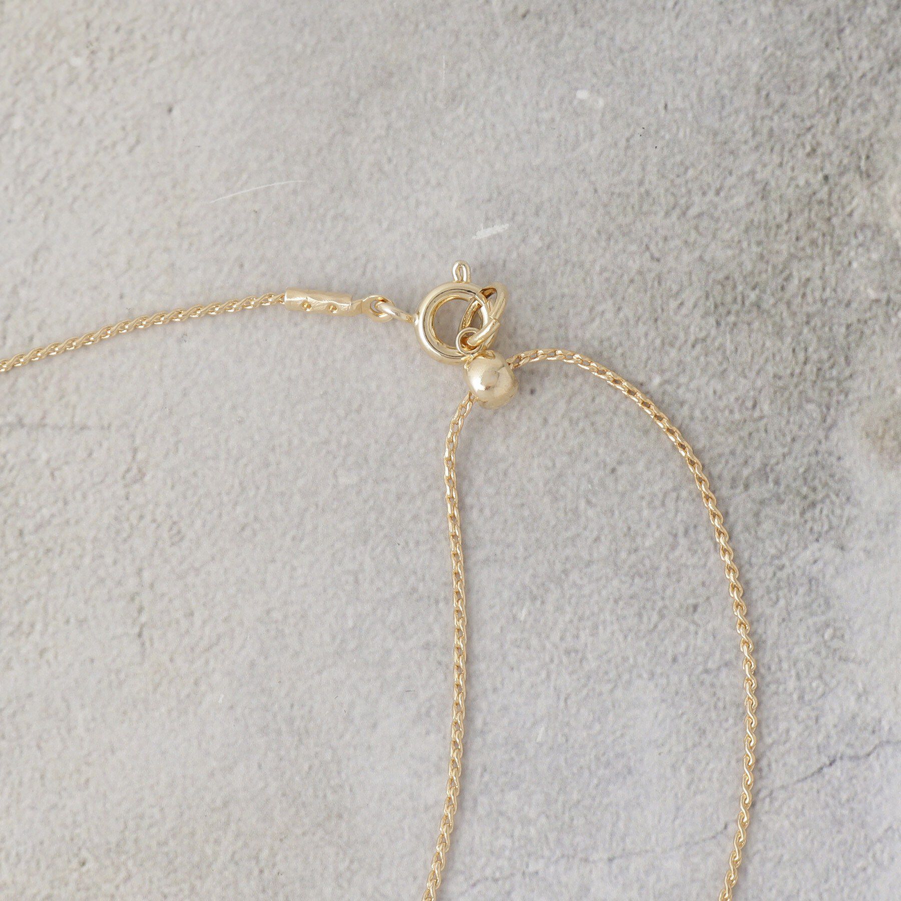 OPAQUE.CLIP「メタルカラー スライドネックレス」|ネックレス|